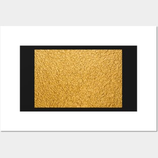 Luxury golden texture. Posters and Art